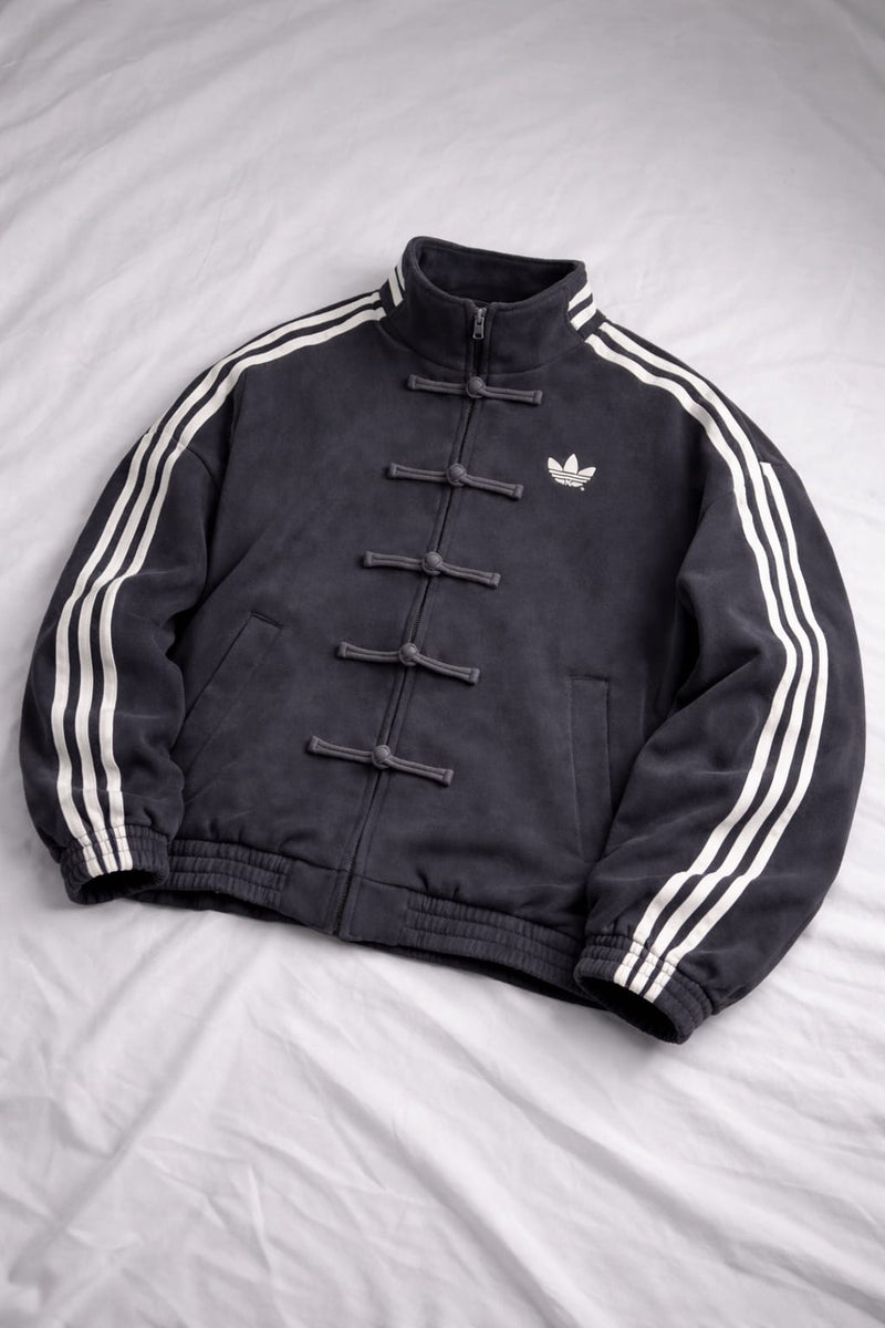 Charcoal Grey Adidas Chines New Year Knot Jacket - (Unisex)