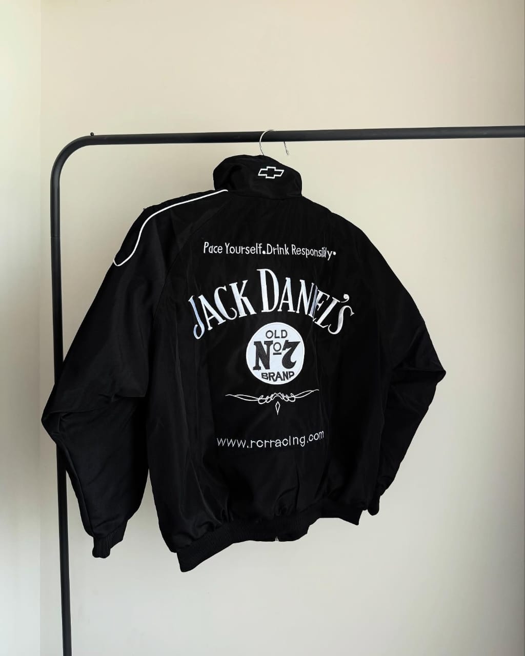 Jack Daniel’s Racing Jacket – Bold Printed – City Apparel Premium Collection