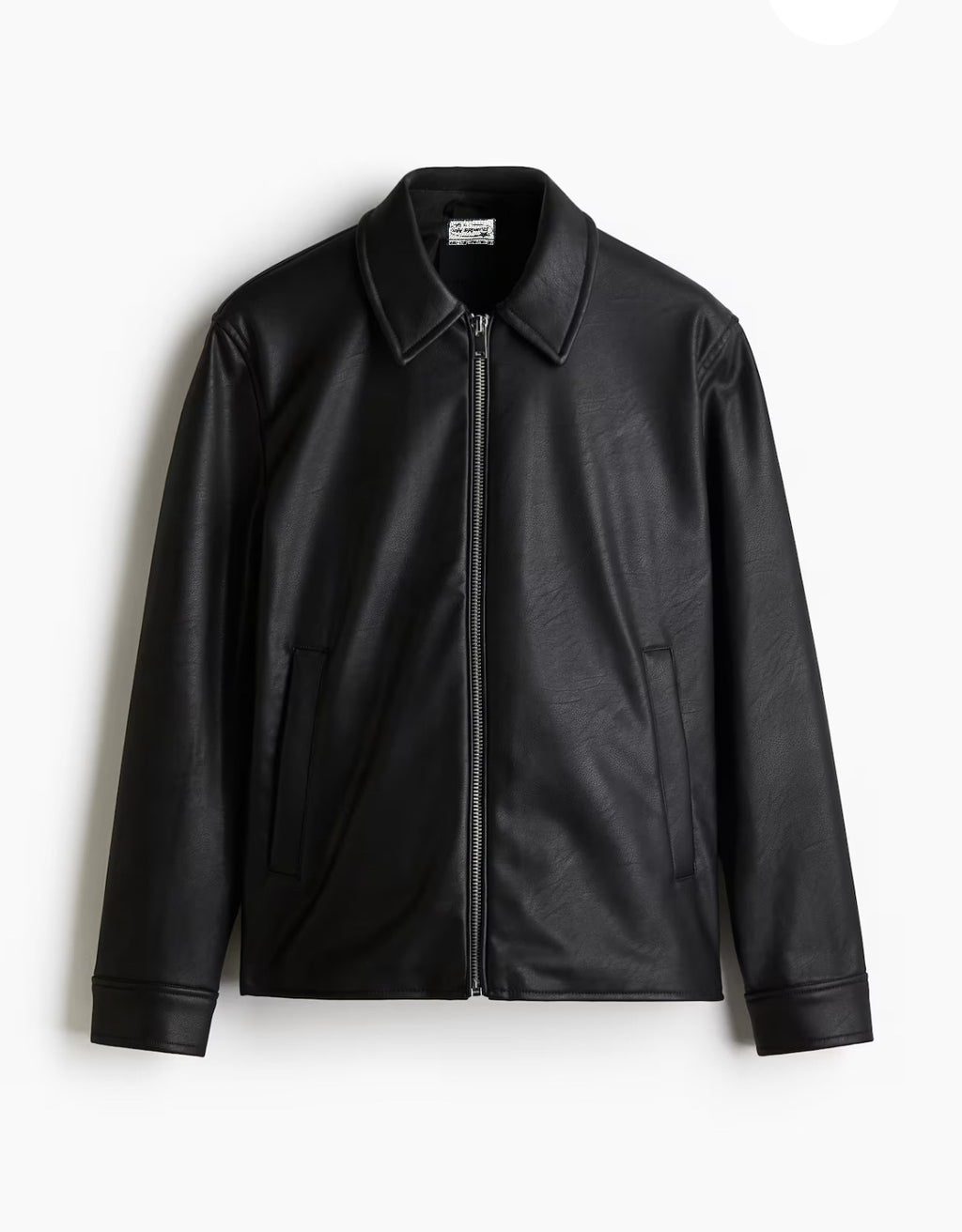 Classic Black Collar Leather Jacket – City Apparel Premium Collection