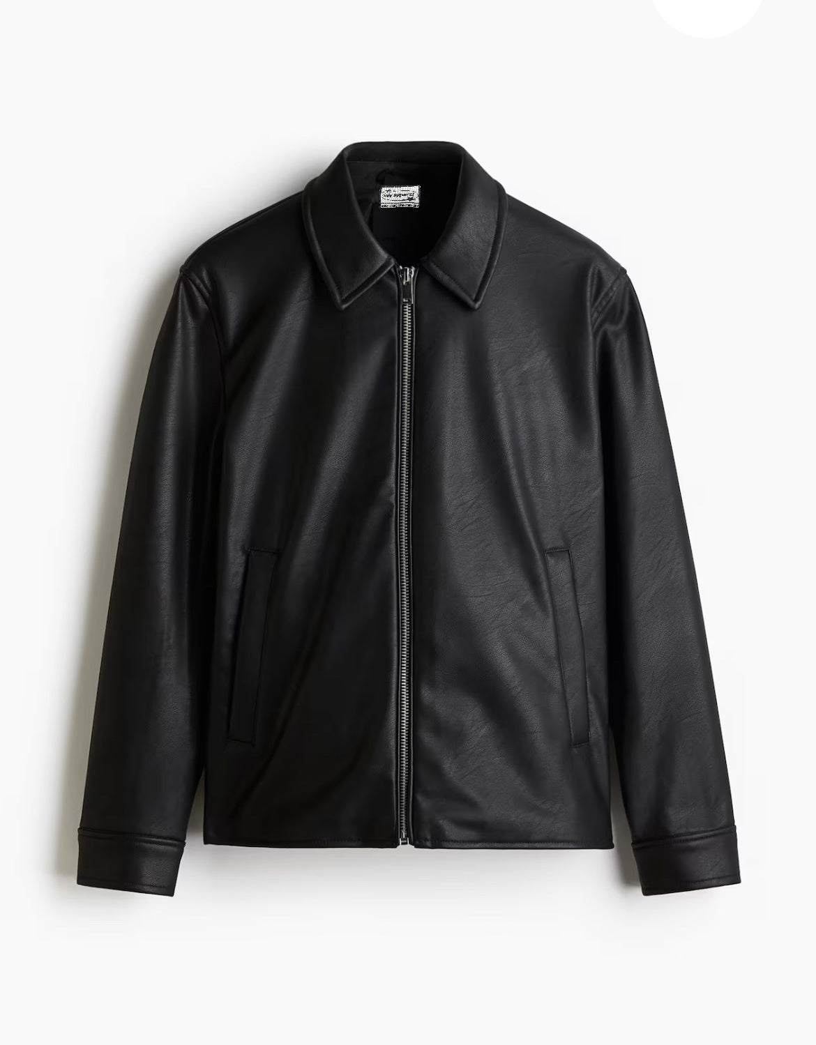 Classic Black Collar Leather Jacket – City Apparel Premium Collection