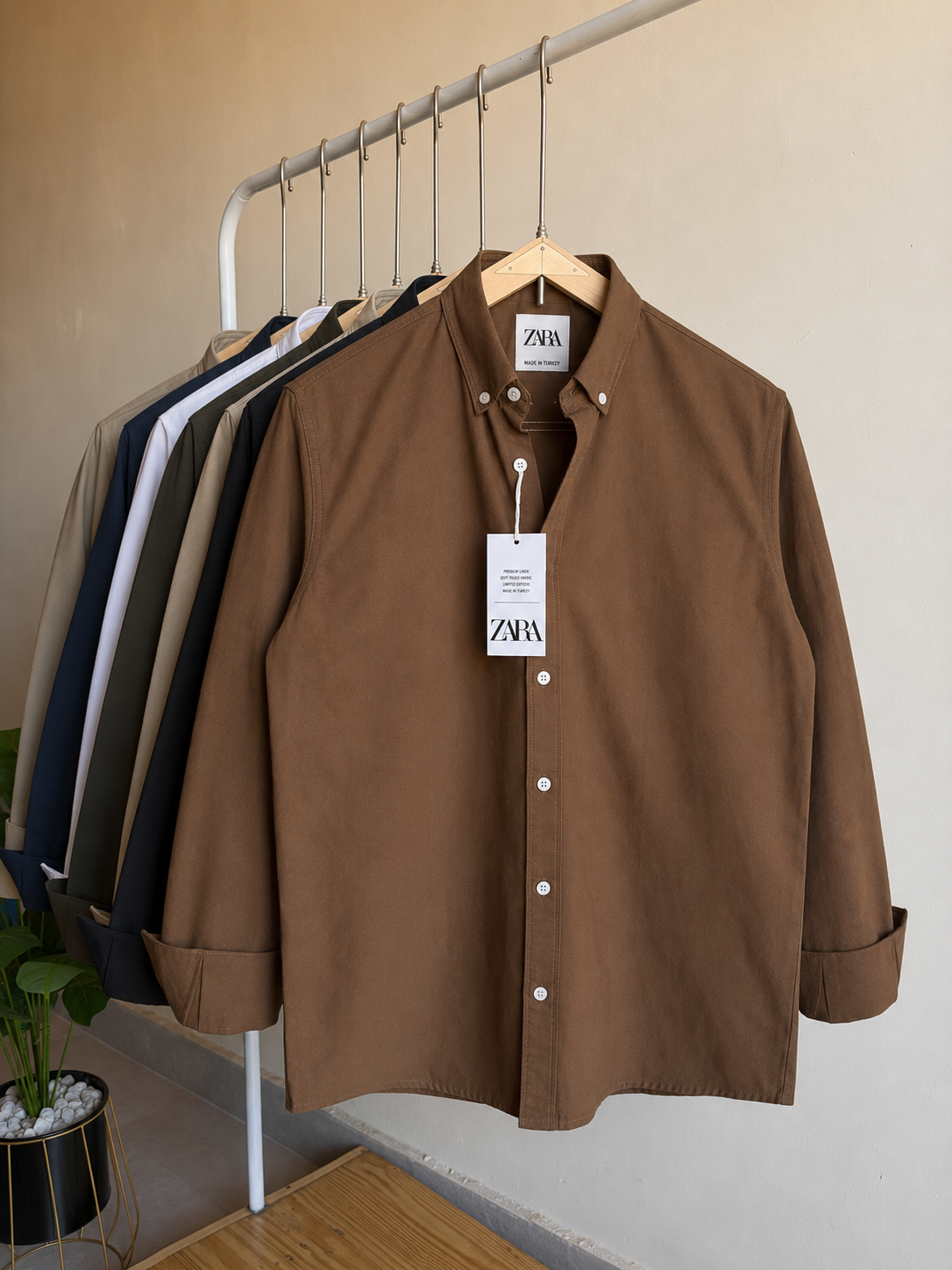 City Apparel Premium Linen Cotton Shirt