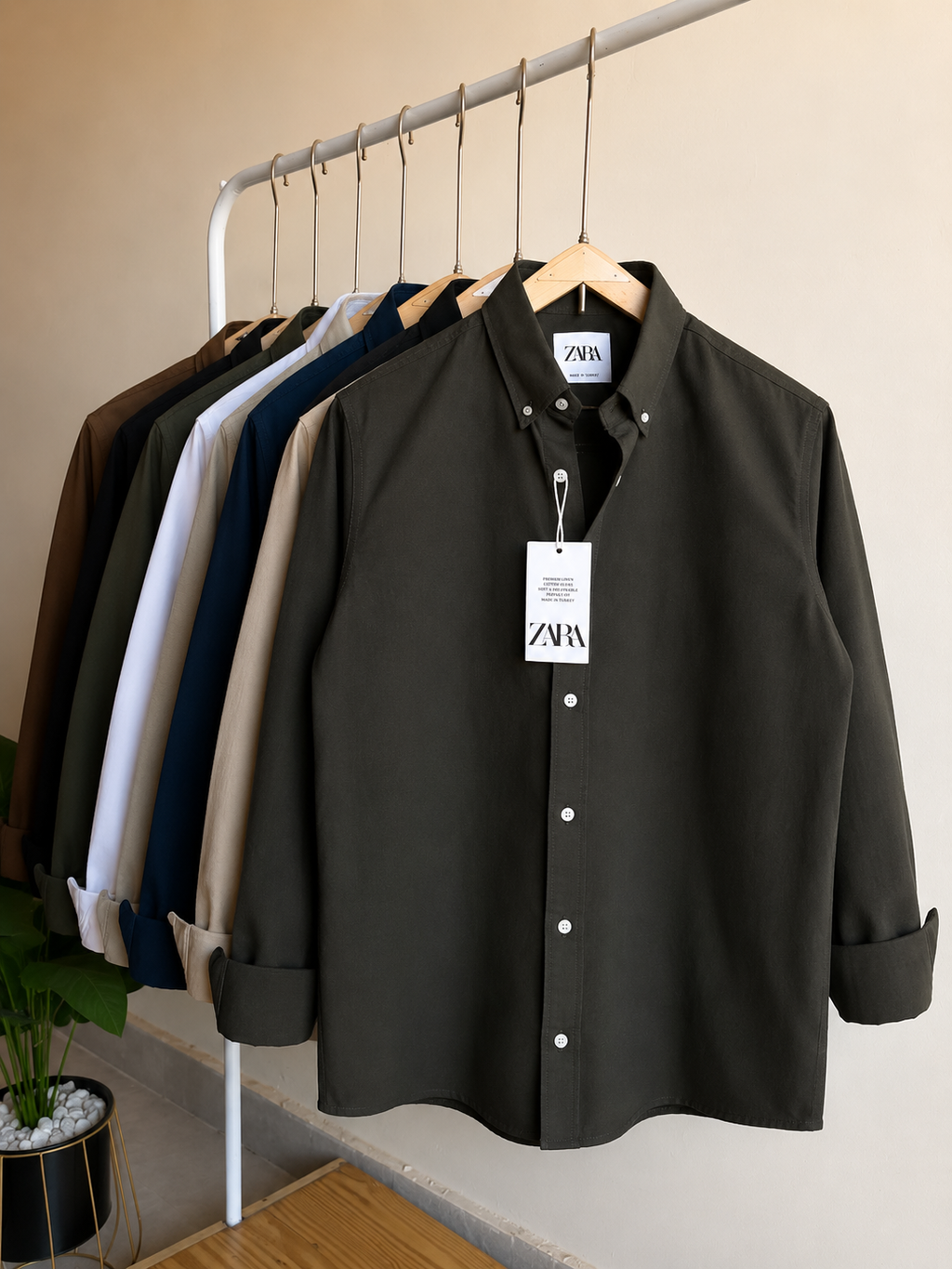 City Apparel Premium Linen Cotton Shirt