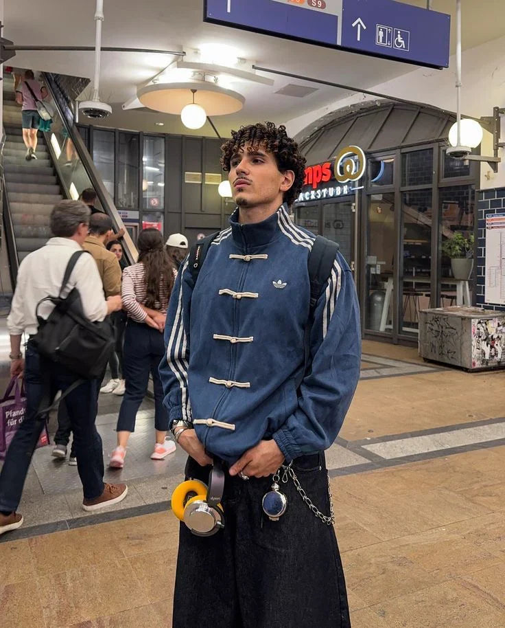 Royal Blue Adidas Chines New Year Knot Jacket - (Unisex)