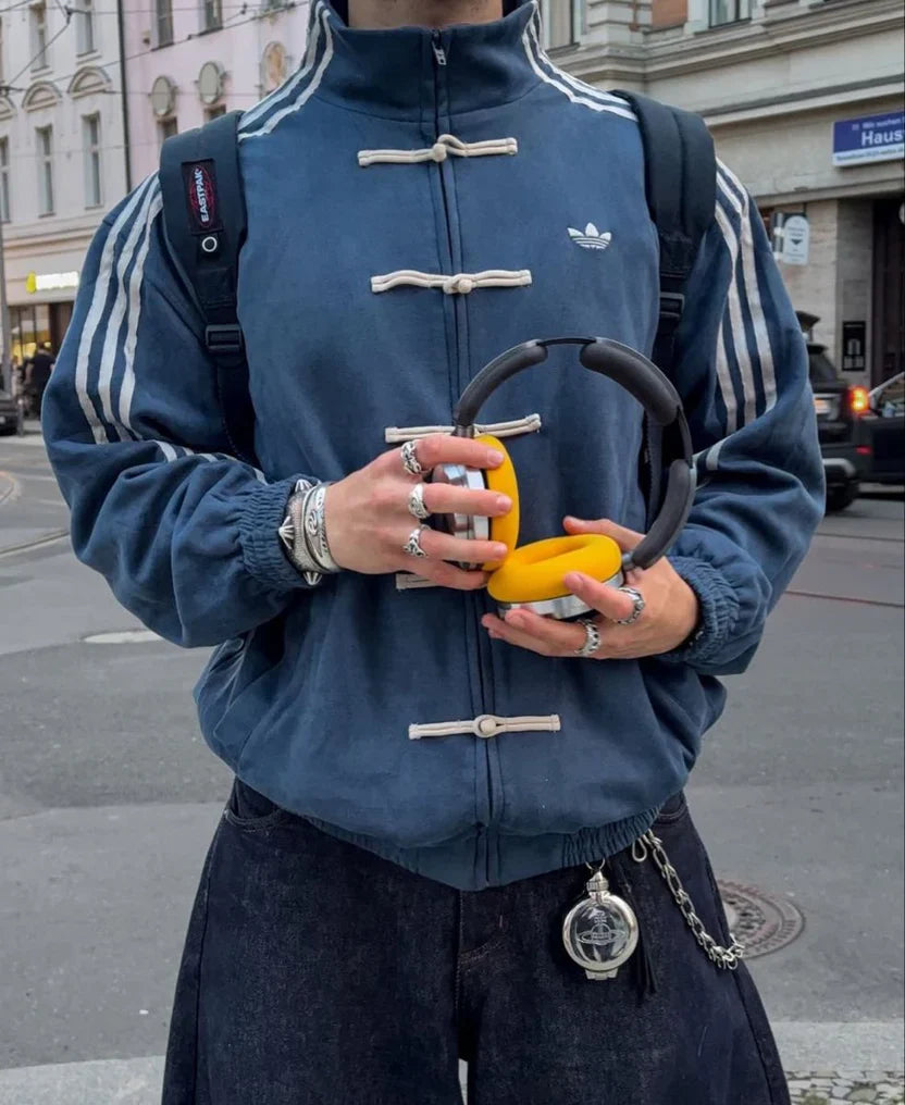Royal Blue Adidas Chines New Year Knot Jacket - (Unisex)