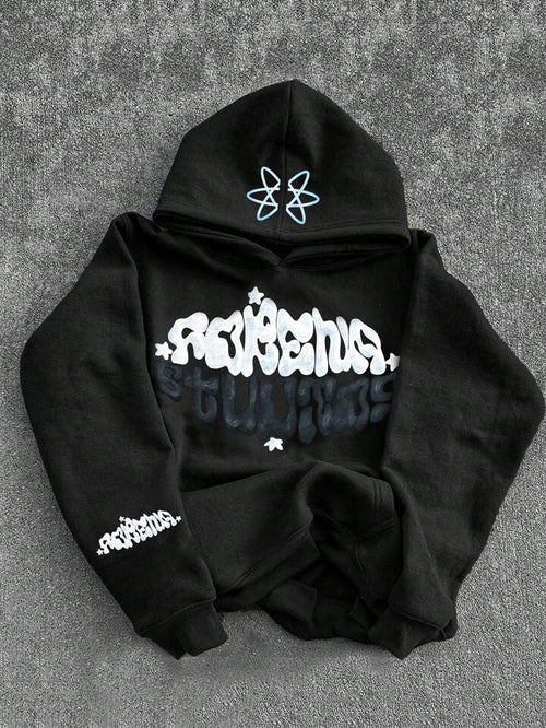 Aesthetic print hoodie
